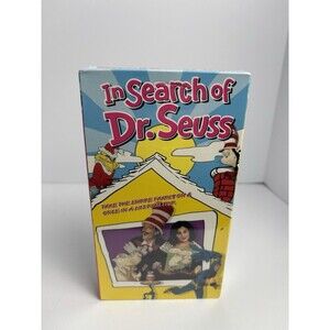Dr. Seuss - In Search of Dr. Seuss (VHS, 1994) Kathy Najimy -Robin Williams New